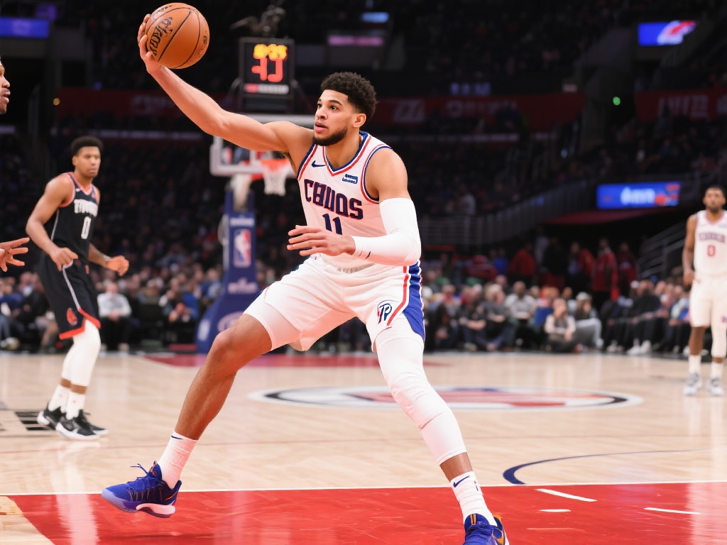 申京持球单打秀 转身抛投技巧展现 申京的这项技能绝非偶然形成。NBA中,小